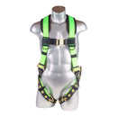High Vis Green Top, Black Heavy Duty Bottom with 5 point adjustment. Quick Connect Chest. SKU H222100181