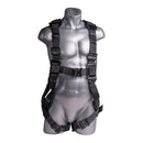 Black top , black padding , 5 point , QCB All alum Hardware back D-ring.SKU H223100521